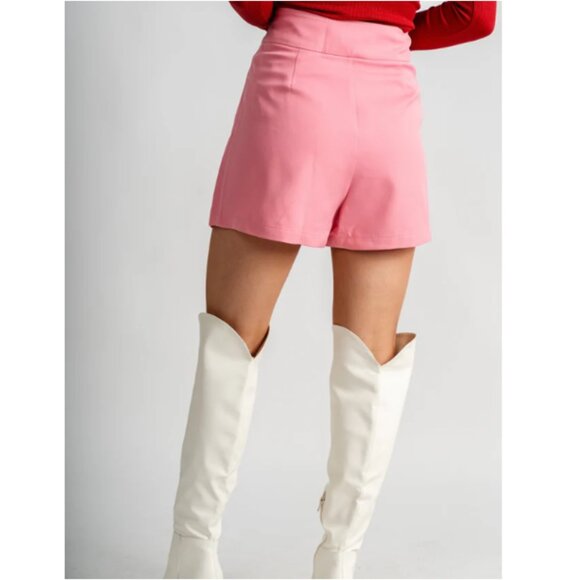 NEW Zara High-Waist Skort with Slit in Pink (Short Skirt), Size M - Picture 11 of 16
